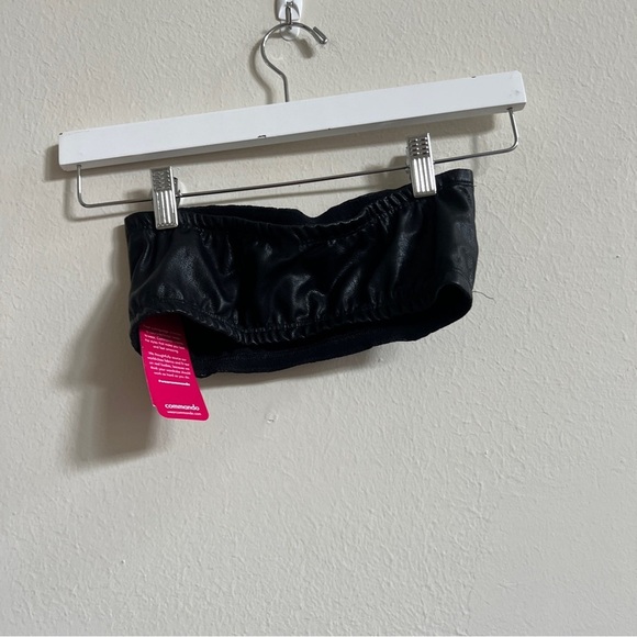 Commando Faux Leather Bandeau Top Size Small - Picture 5 of 5